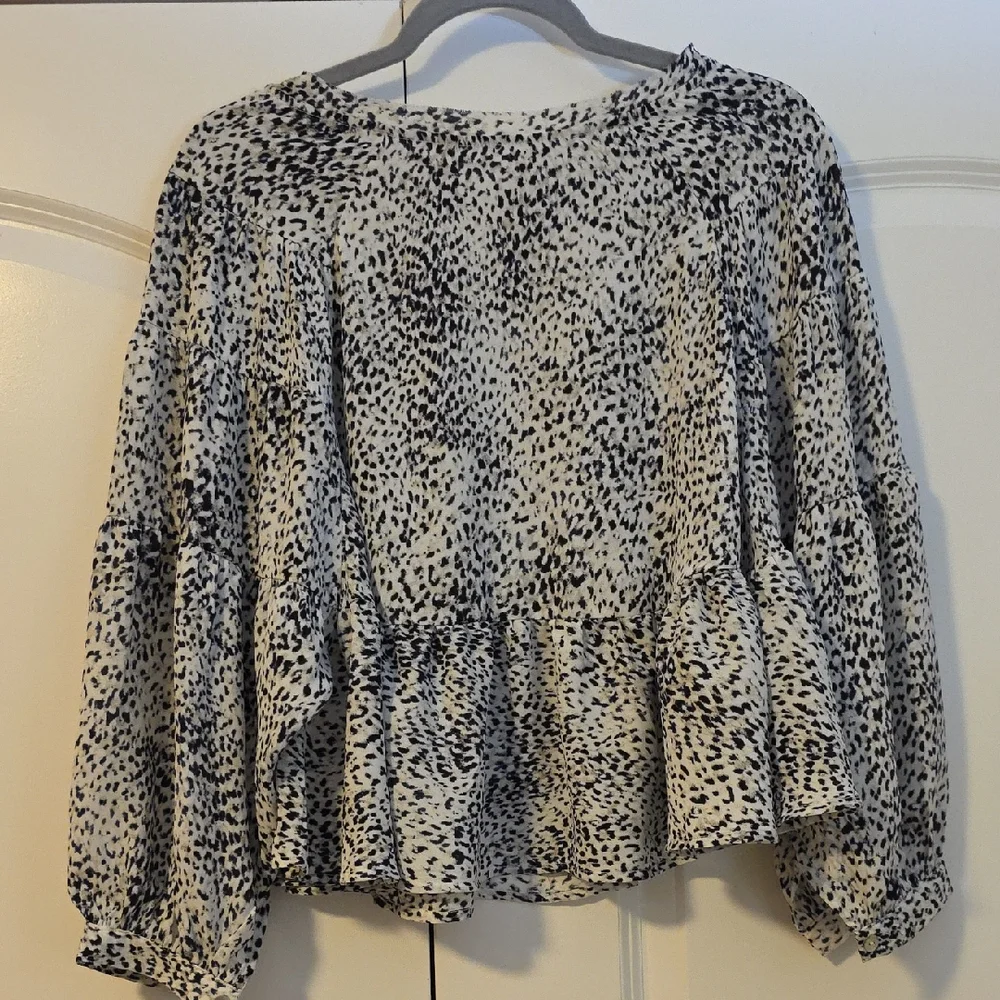 GUC Vestique Speckled Babydoll Top Medium - Picture 1 of 8